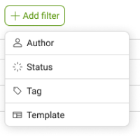Default pages filters.png